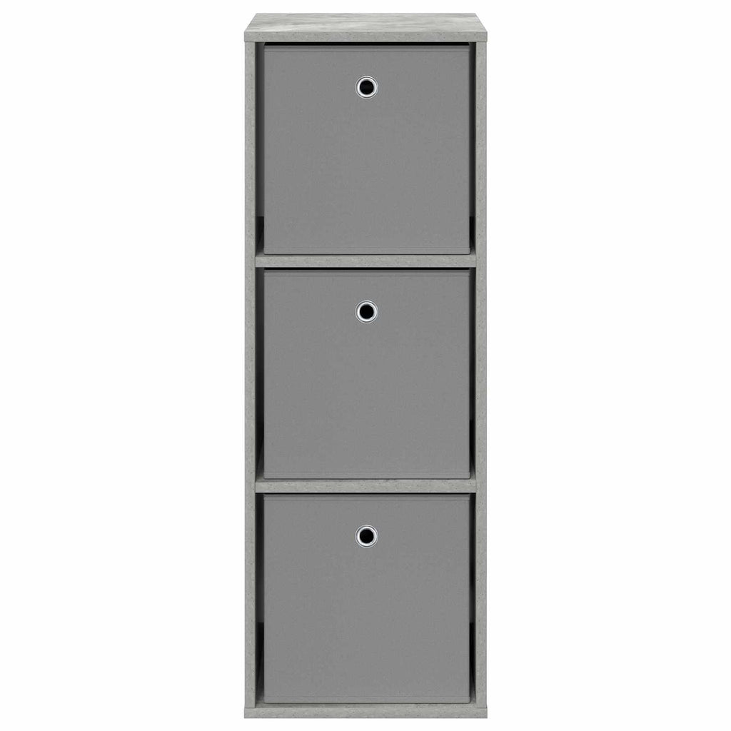 vidaXL Bufet z szufladą Betonowy szary 35 x 32 x 99,5 cm