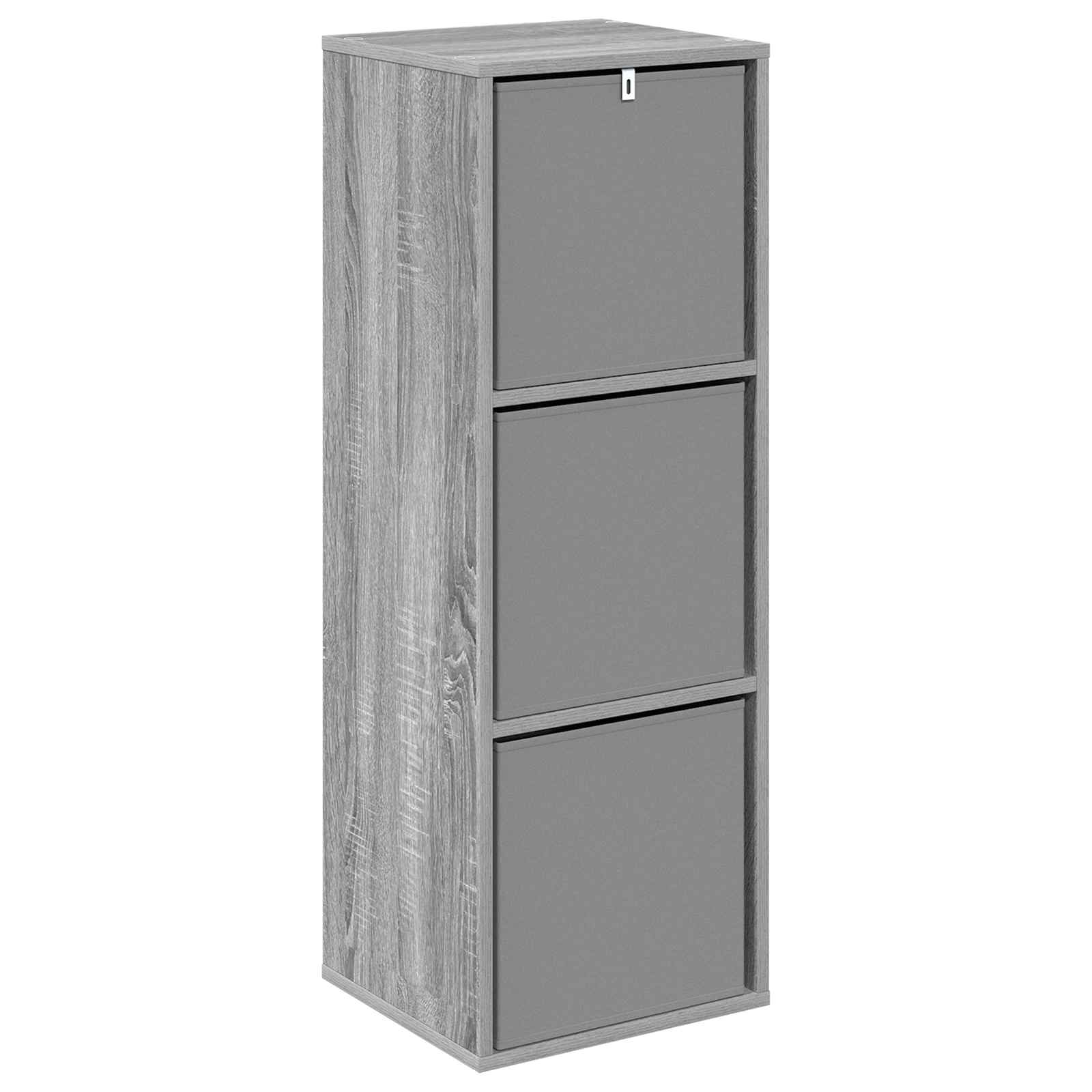 vidaXL Bufet z szufladą Szary Sonoma 35 x 32 x 99,5 cm