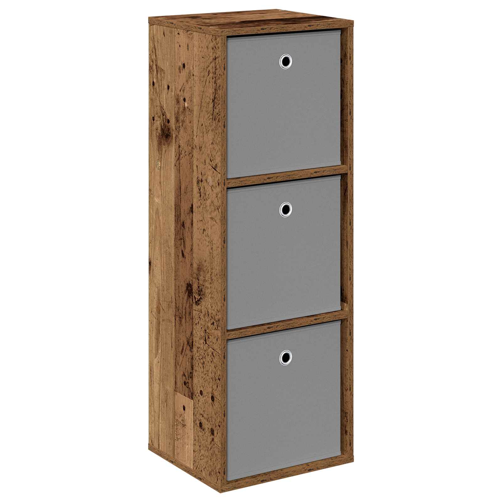 vidaXL Bufet z szufladą Stare drewno 35 x 32 x 99,5 cm
