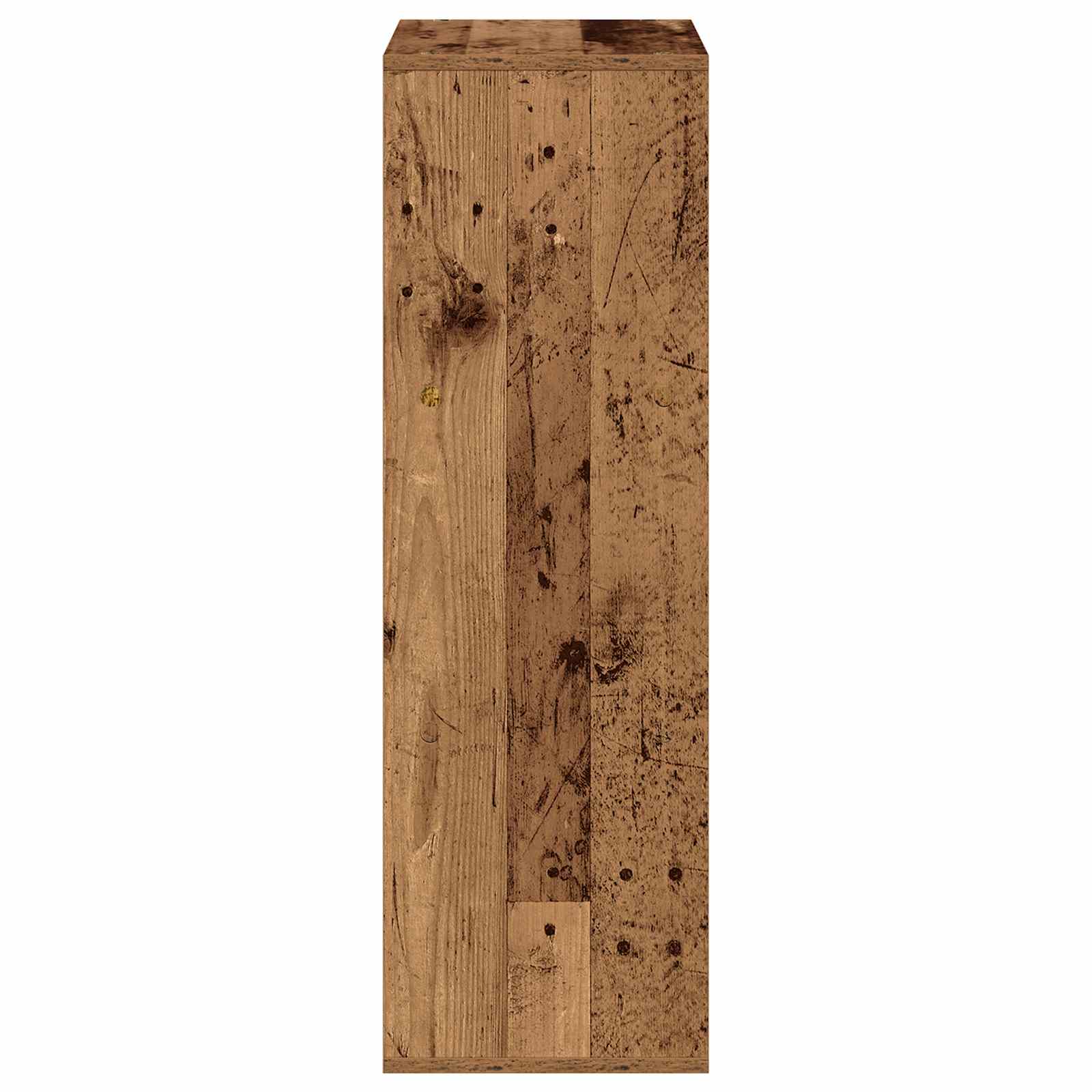 vidaXL Bufet z szufladą Stare drewno 35 x 32 x 99,5 cm