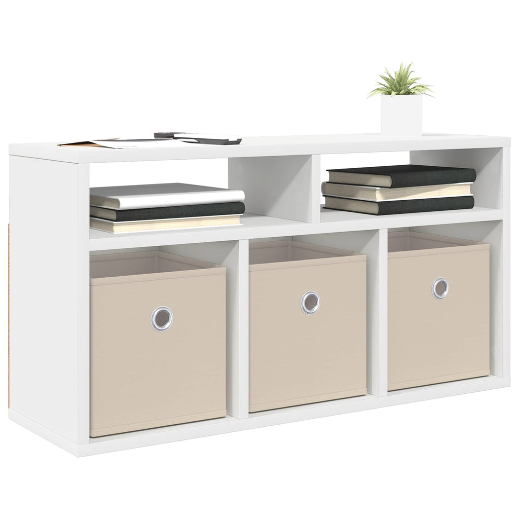 vidaXL Nisko szafka z szufladą Biały 72 x 22,5 x 38 cm