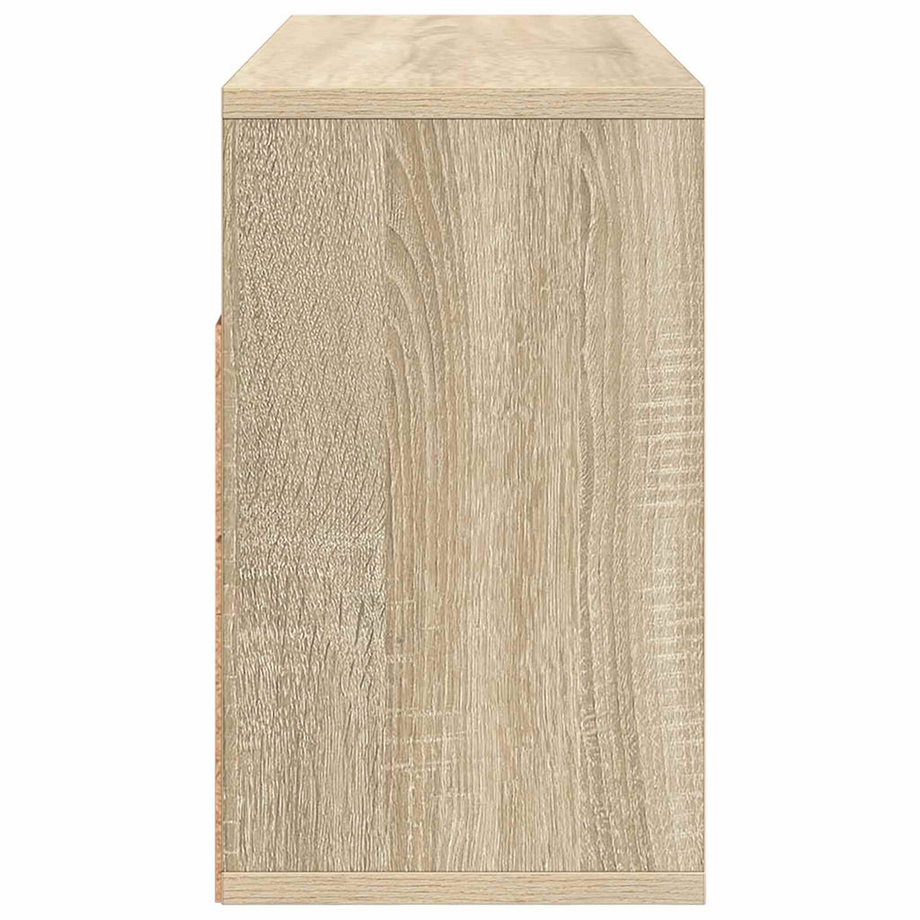 vidaXL Nisko szafka z szufladą Dąb Sonoma 72 x 22,5 x 38 cm