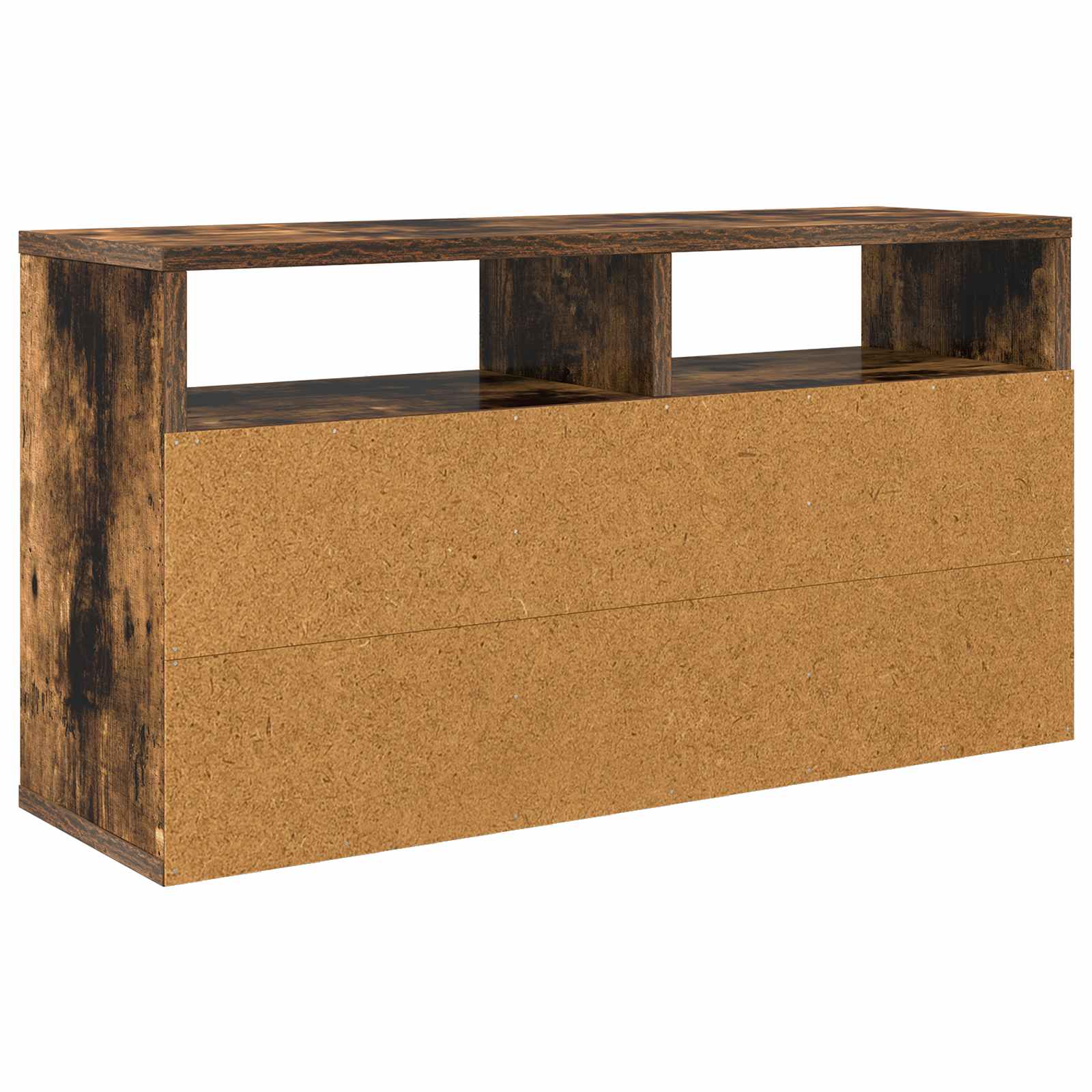 vidaXL Nisko szafka z szufladą Dąb wędzony 72 x 22,5 x 38 cm