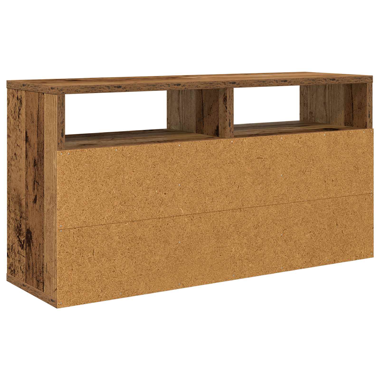 vidaXL Nisko szafka z szufladą Stare drewno 72 x 22,5 x 38 cm