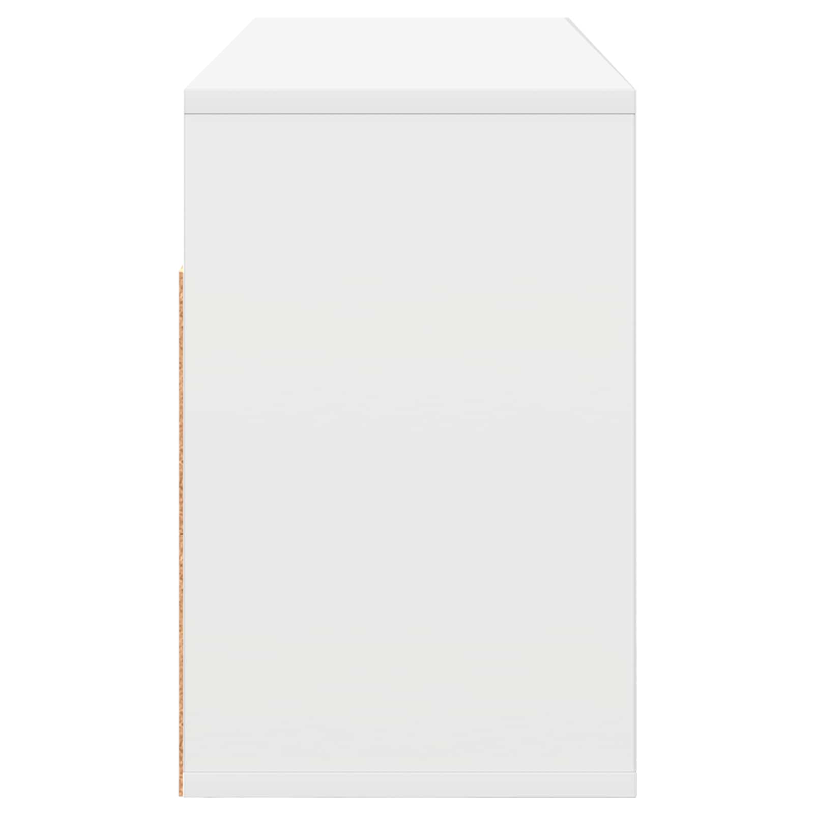 vidaXL Nisko szafka z szufladą Biały 87 x 27,5 x 43 cm