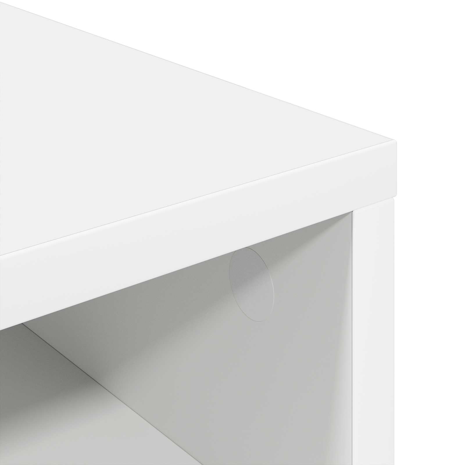 vidaXL Nisko szafka z szufladą Biały 102 x 32 x 48,5 cm