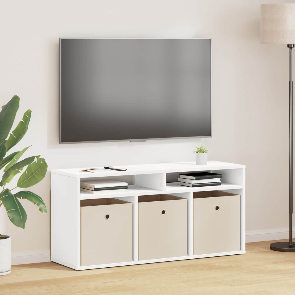 vidaXL Nisko szafka z szufladą Biały 102 x 32 x 48,5 cm