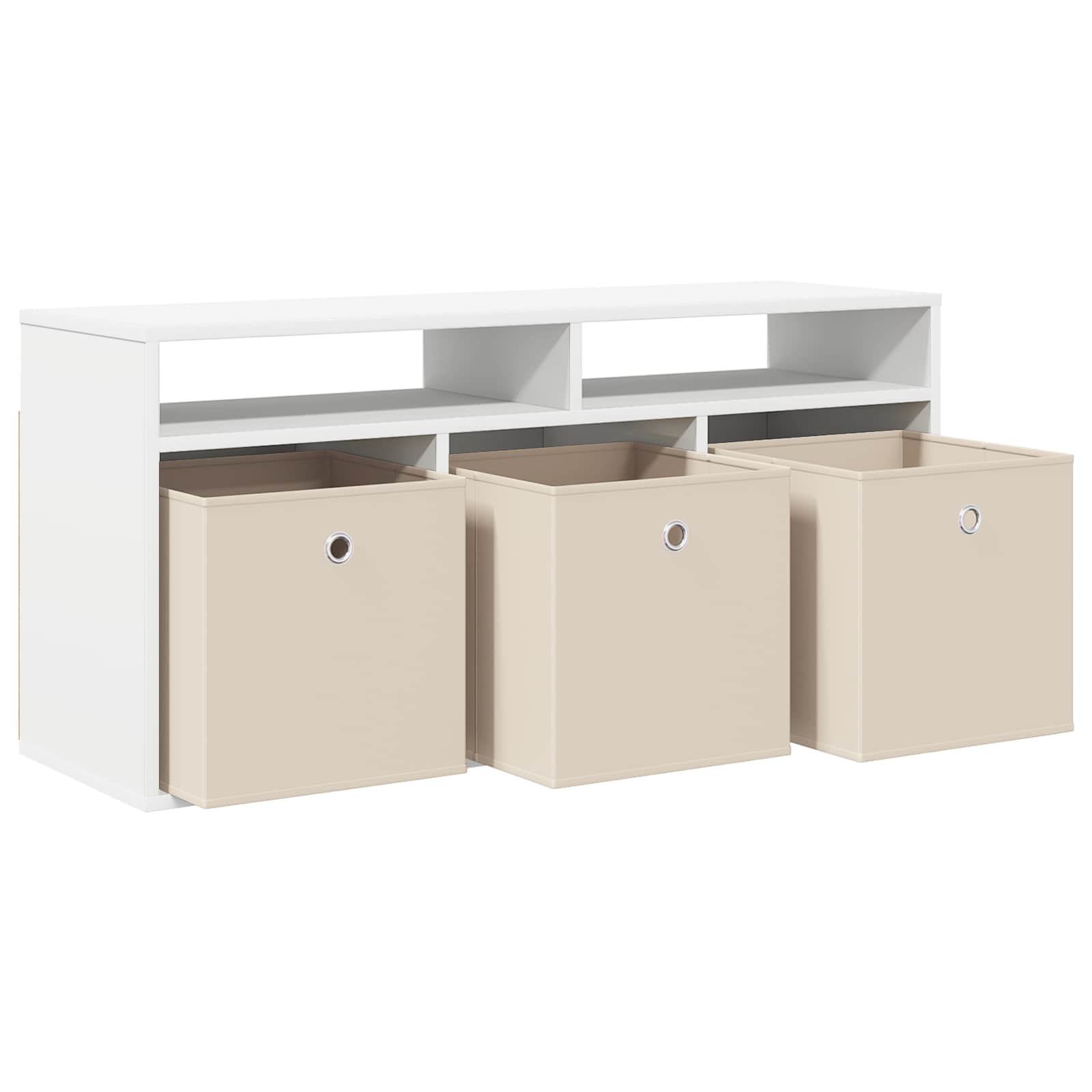 vidaXL Nisko szafka z szufladą Biały 102 x 32 x 48,5 cm
