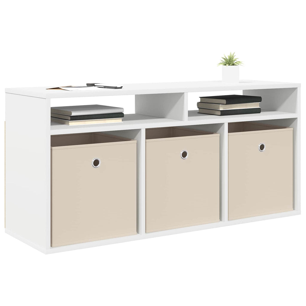 vidaXL Nisko szafka z szufladą Biały 102 x 32 x 48,5 cm