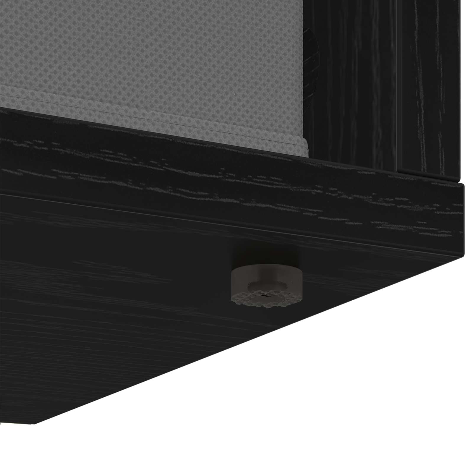 vidaXL Nisko szafka z szufladą Czarny Dąb 102 x 32 x 48,5 cm