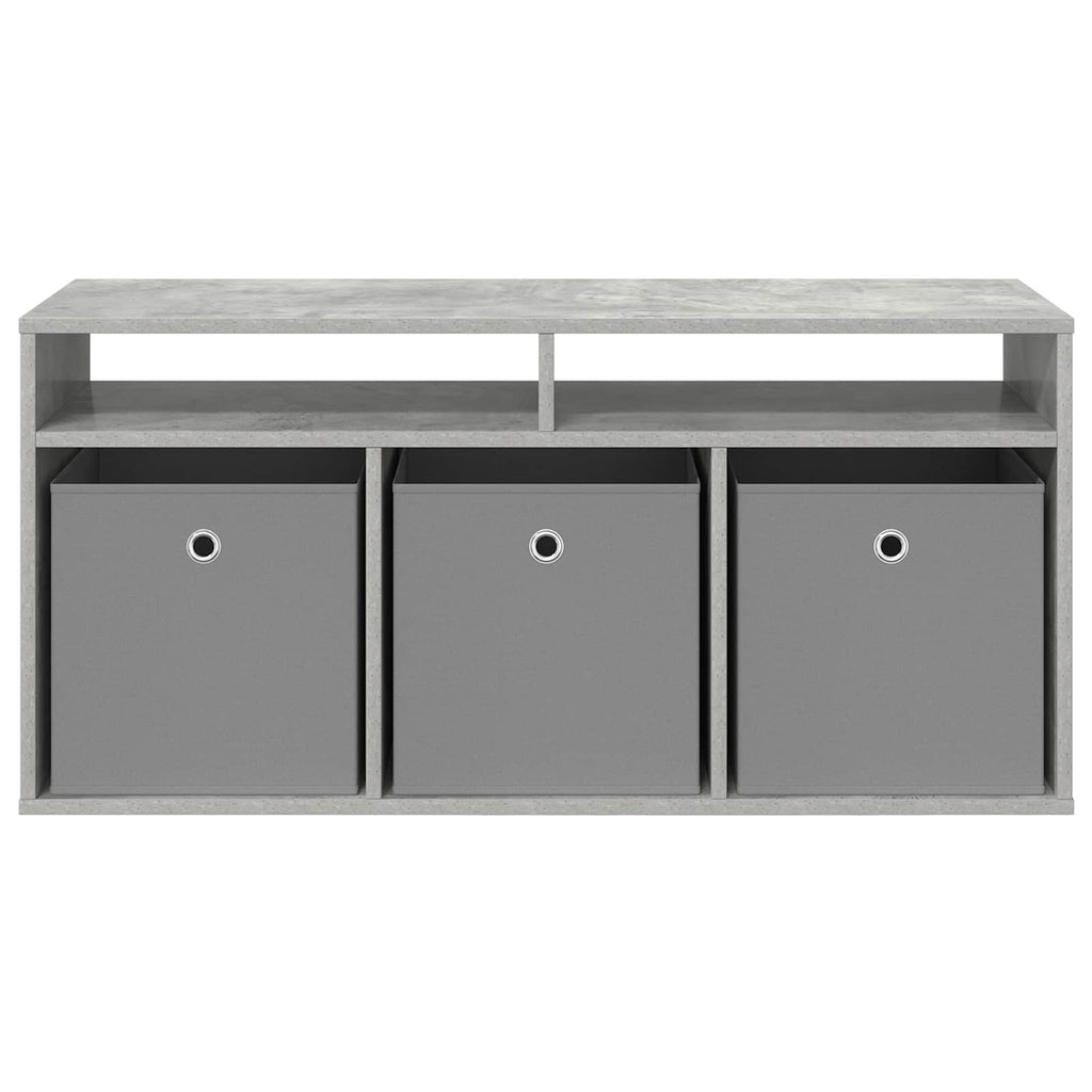 vidaXL Nisko szafka z szufladą Betonowy szary 102 x 32 x 48,5 cm