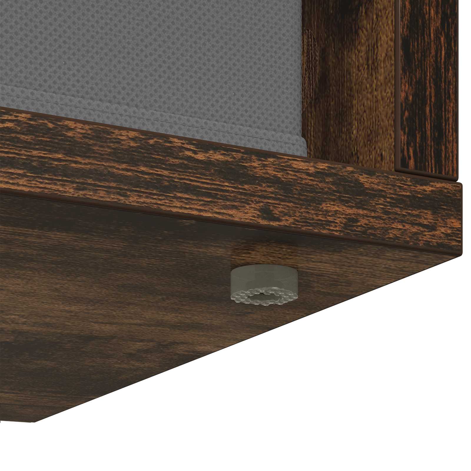 vidaXL Nisko szafka z szufladą Dąb wędzony 102 x 32 x 48,5 cm