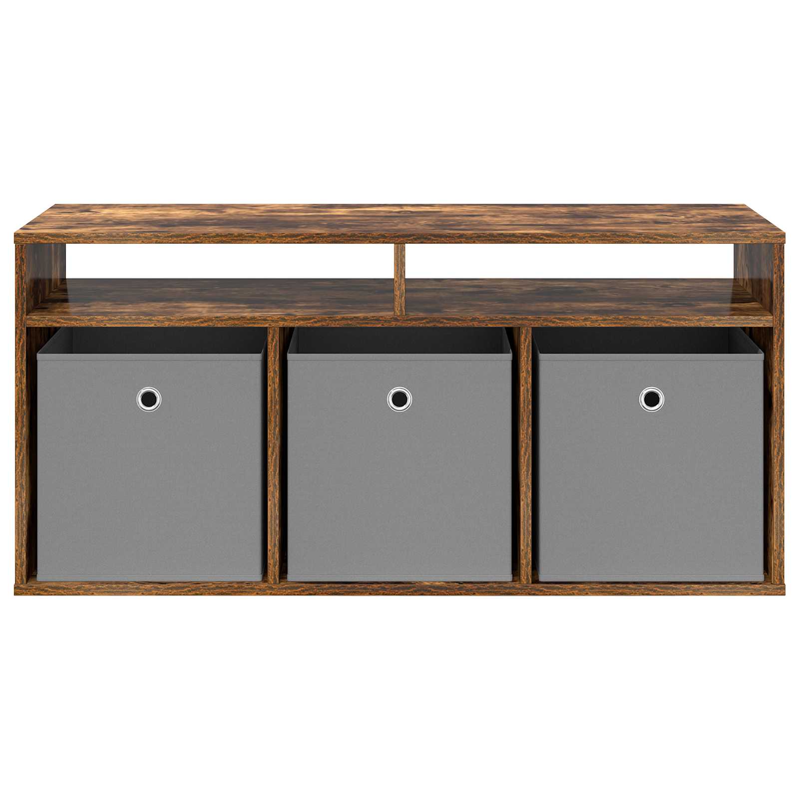 vidaXL Nisko szafka z szufladą Dąb wędzony 102 x 32 x 48,5 cm
