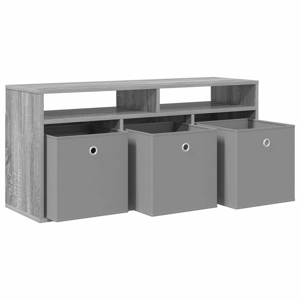 vidaXL Nisko szafka z szufladą Szary Sonoma 102 x 32 x 48,5 cm
