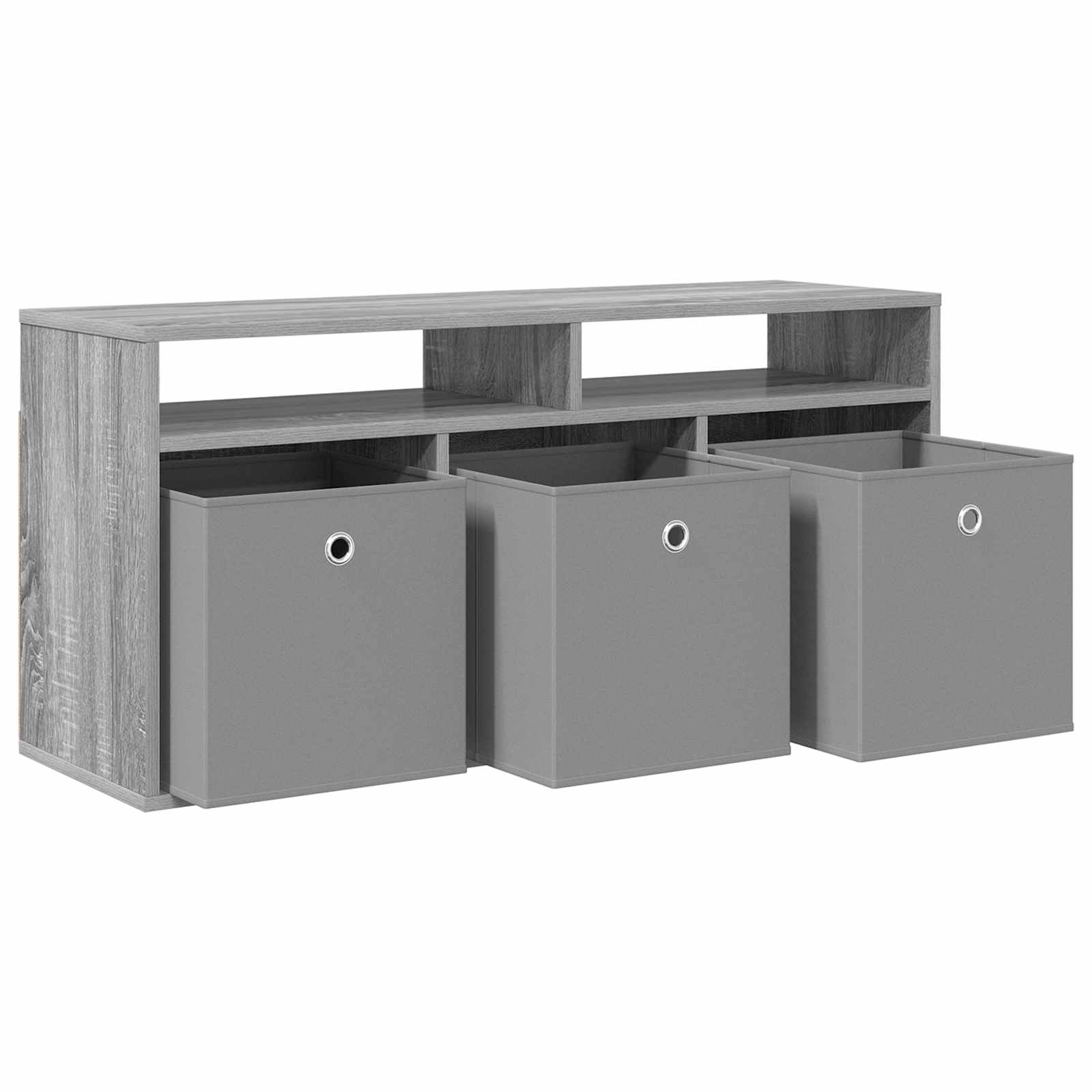 vidaXL Nisko szafka z szufladą Szary Sonoma 102 x 32 x 48,5 cm