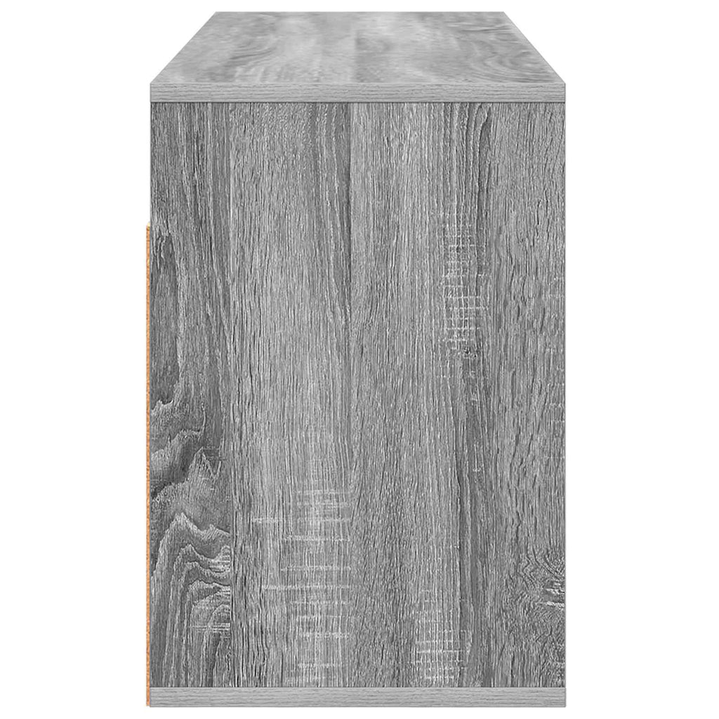vidaXL Nisko szafka z szufladą Szary Sonoma 102 x 32 x 48,5 cm
