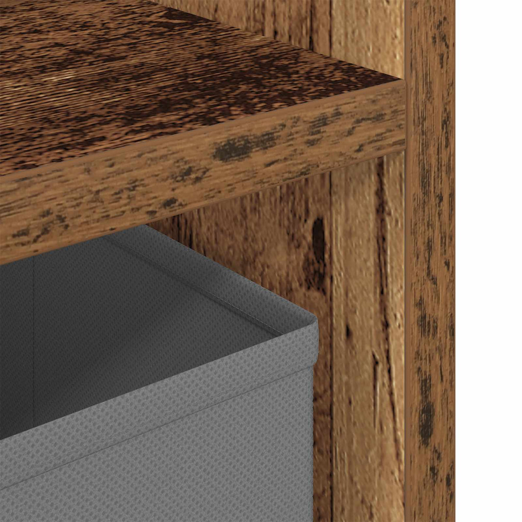 vidaXL Nisko szafka z szufladą Stare drewno 102 x 32 x 48,5 cm