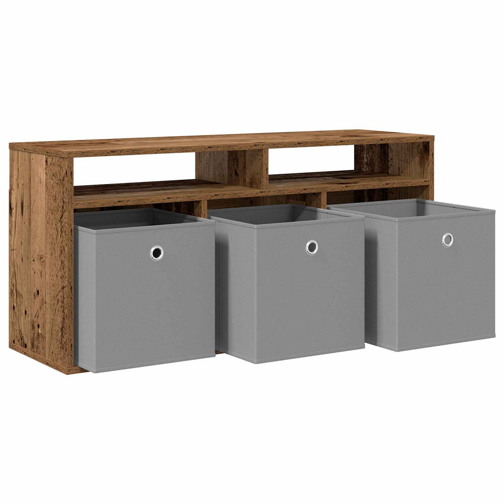 vidaXL Nisko szafka z szufladą Stare drewno 102 x 32 x 48,5 cm