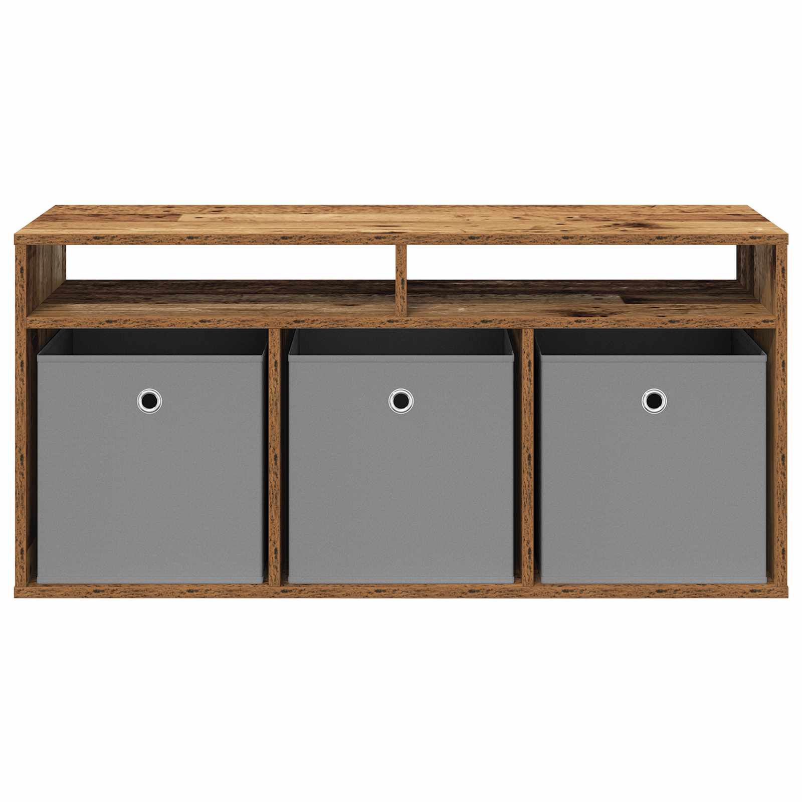 vidaXL Nisko szafka z szufladą Stare drewno 102 x 32 x 48,5 cm