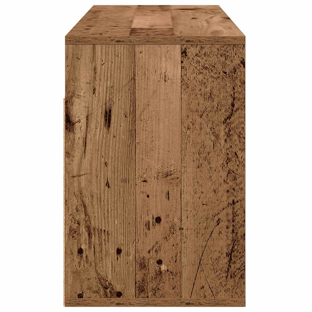 vidaXL Nisko szafka z szufladą Stare drewno 102 x 32 x 48,5 cm