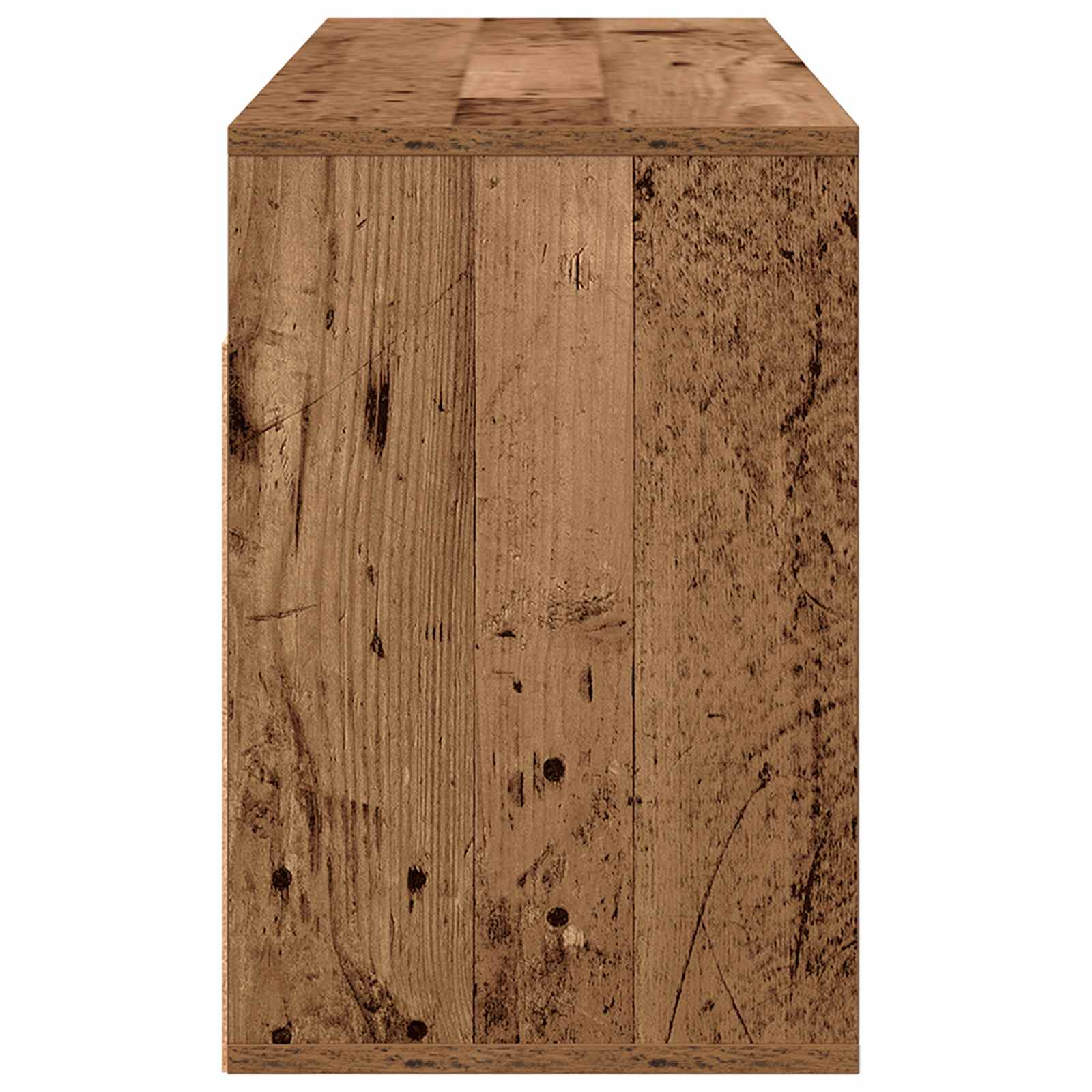 vidaXL Nisko szafka z szufladą Stare drewno 102 x 32 x 48,5 cm