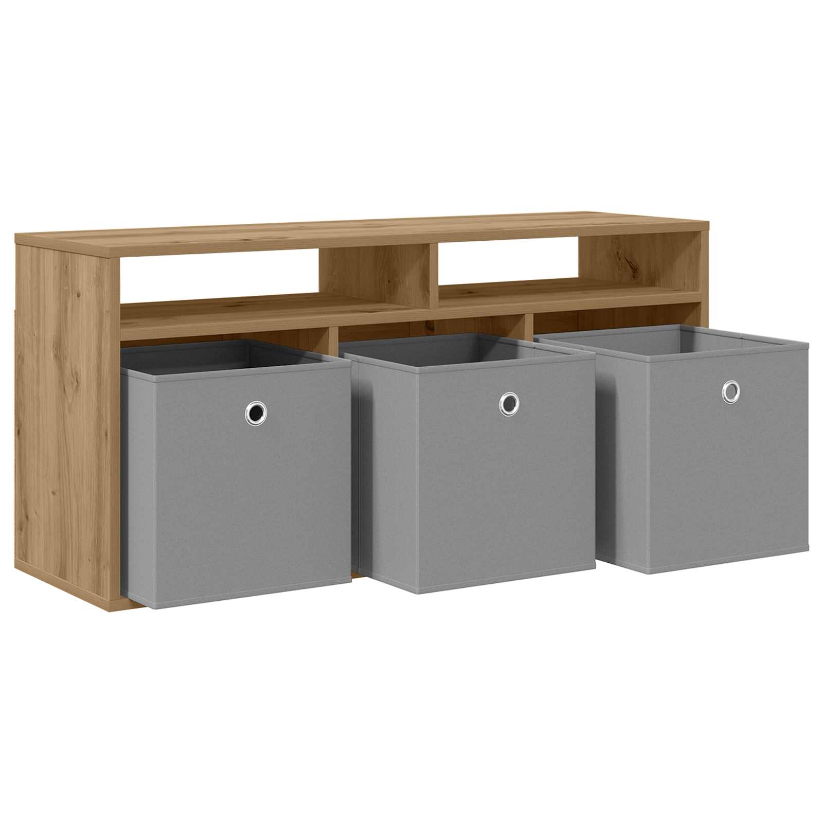 vidaXL Nisko szafka z szufladą Dąb rzemieślniczy 102 x 32 x 48,5 cm