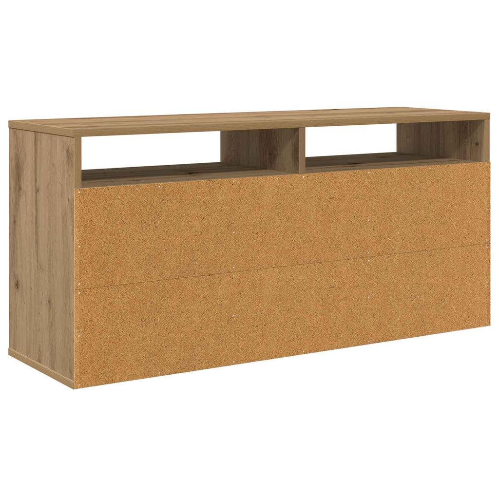 vidaXL Nisko szafka z szufladą Dąb rzemieślniczy 102 x 32 x 48,5 cm