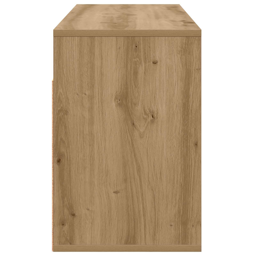 vidaXL Nisko szafka z szufladą Dąb rzemieślniczy 102 x 32 x 48,5 cm