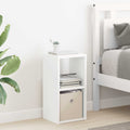 vidaXL Stolik nocny Biały 25,5 x 22 x 49,5 cm Materiał drewnopochodny