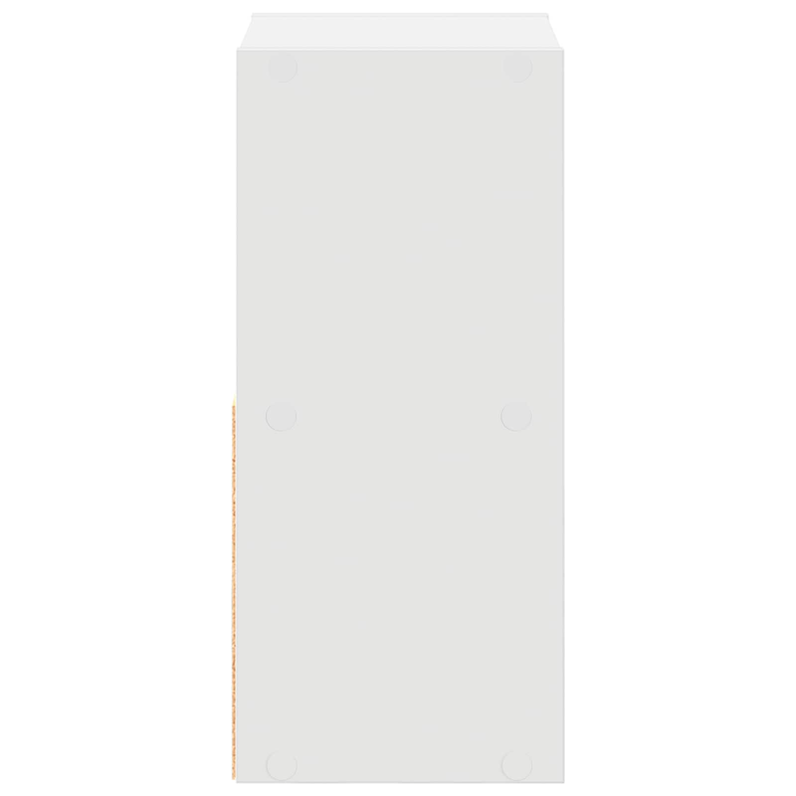 vidaXL Stolik nocny z szufladą 2 pcs Biały 25,5 x 22 x 49,5 cm