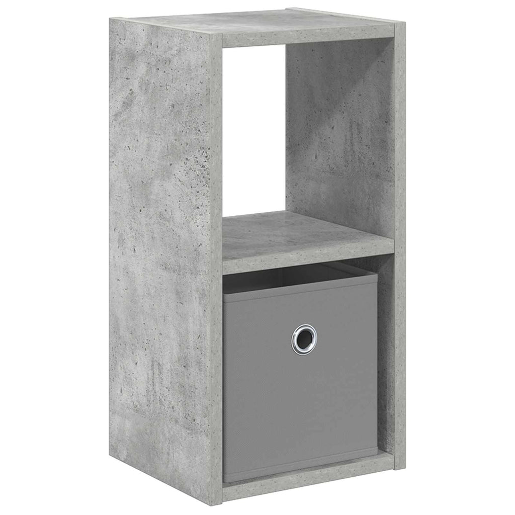 vidaXL Stolik nocny z szufladą Betonowy szary 25,5 x 22 x 49,5 cm