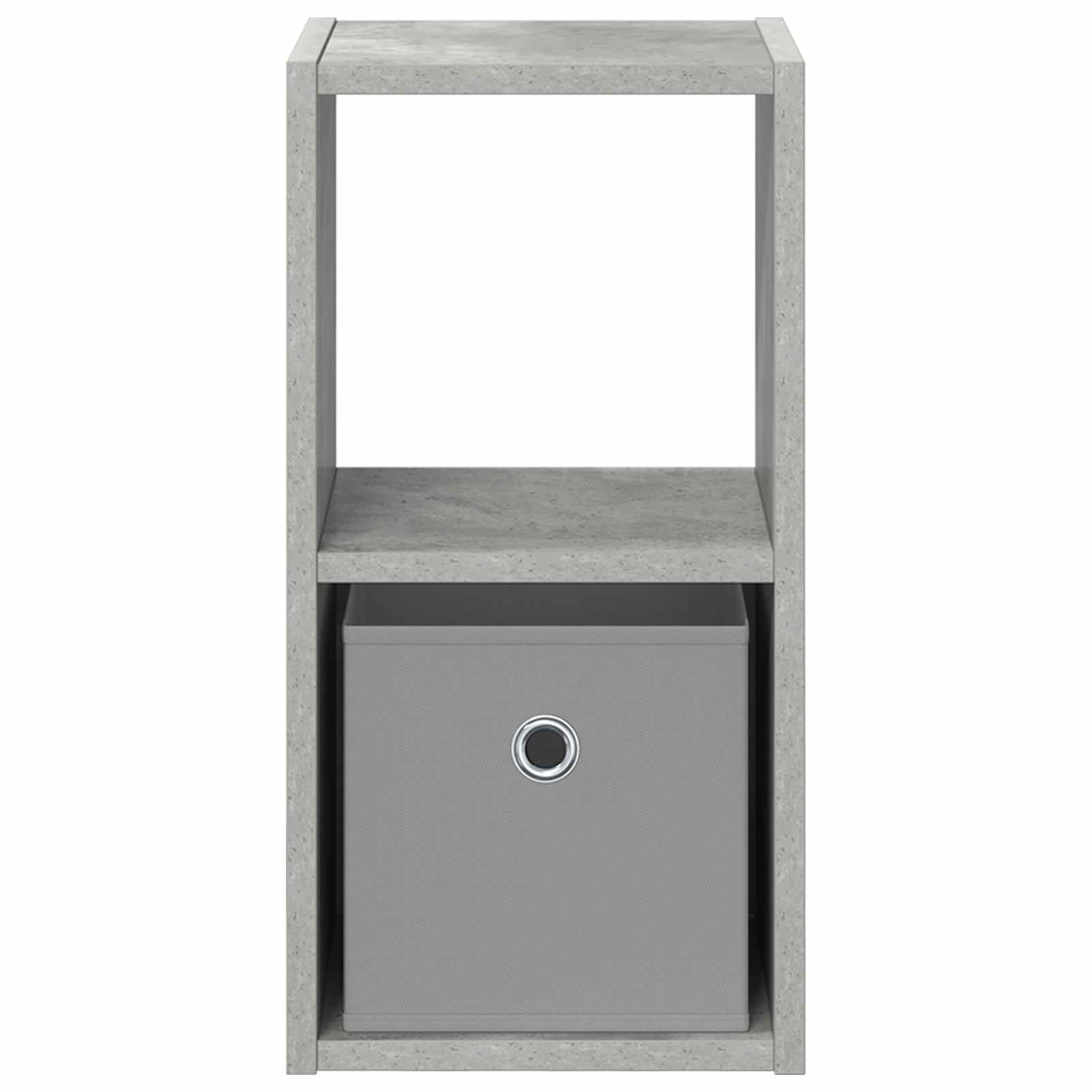 vidaXL Stolik nocny z szufladą Betonowy szary 25,5 x 22 x 49,5 cm