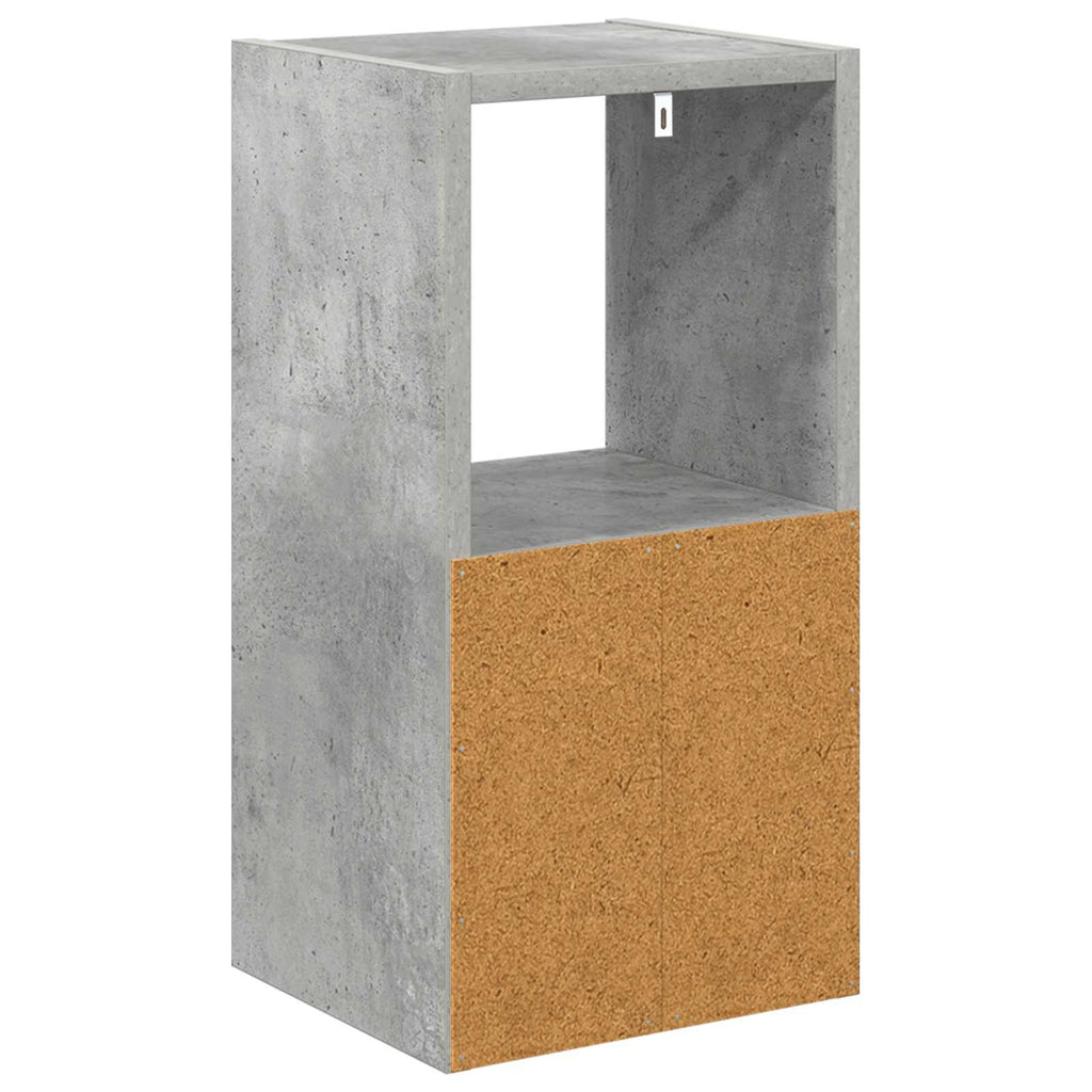 vidaXL Stolik nocny 2 pcs Betonowy szary 25,5 x 22 x 49,5 cm