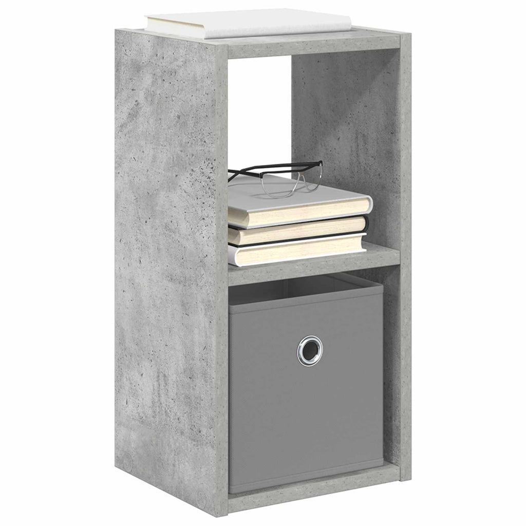vidaXL Stolik nocny 2 pcs Betonowy szary 25,5 x 22 x 49,5 cm