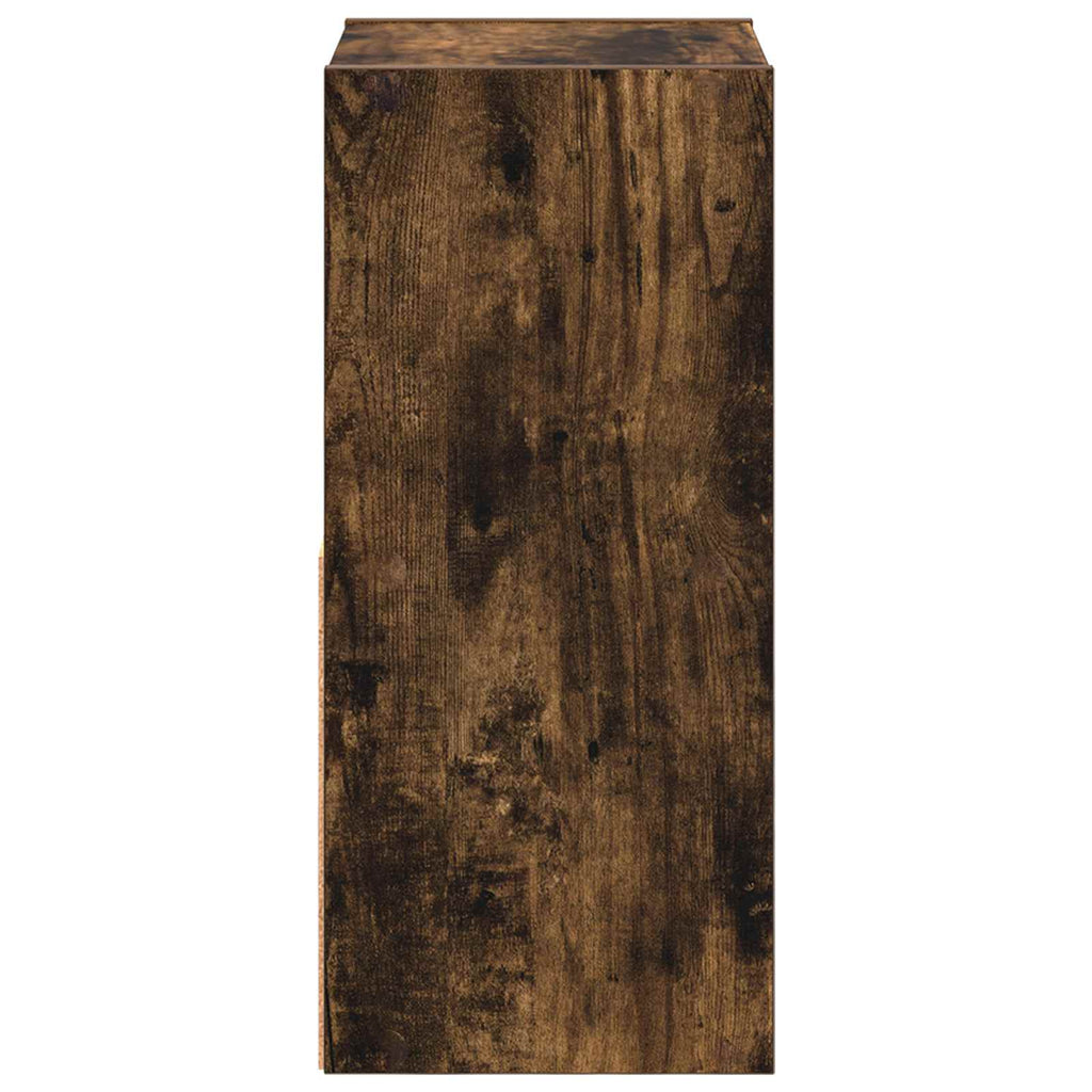 vidaXL Stolik nocny z szufladą Dąb wędzony 25,5 x 22 x 49,5 cm
