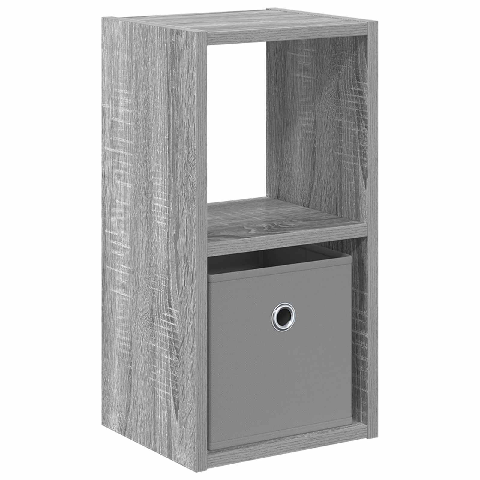 vidaXL Stolik nocny z szufladą Szary Sonoma 25,5 x 22 x 49,5 cm