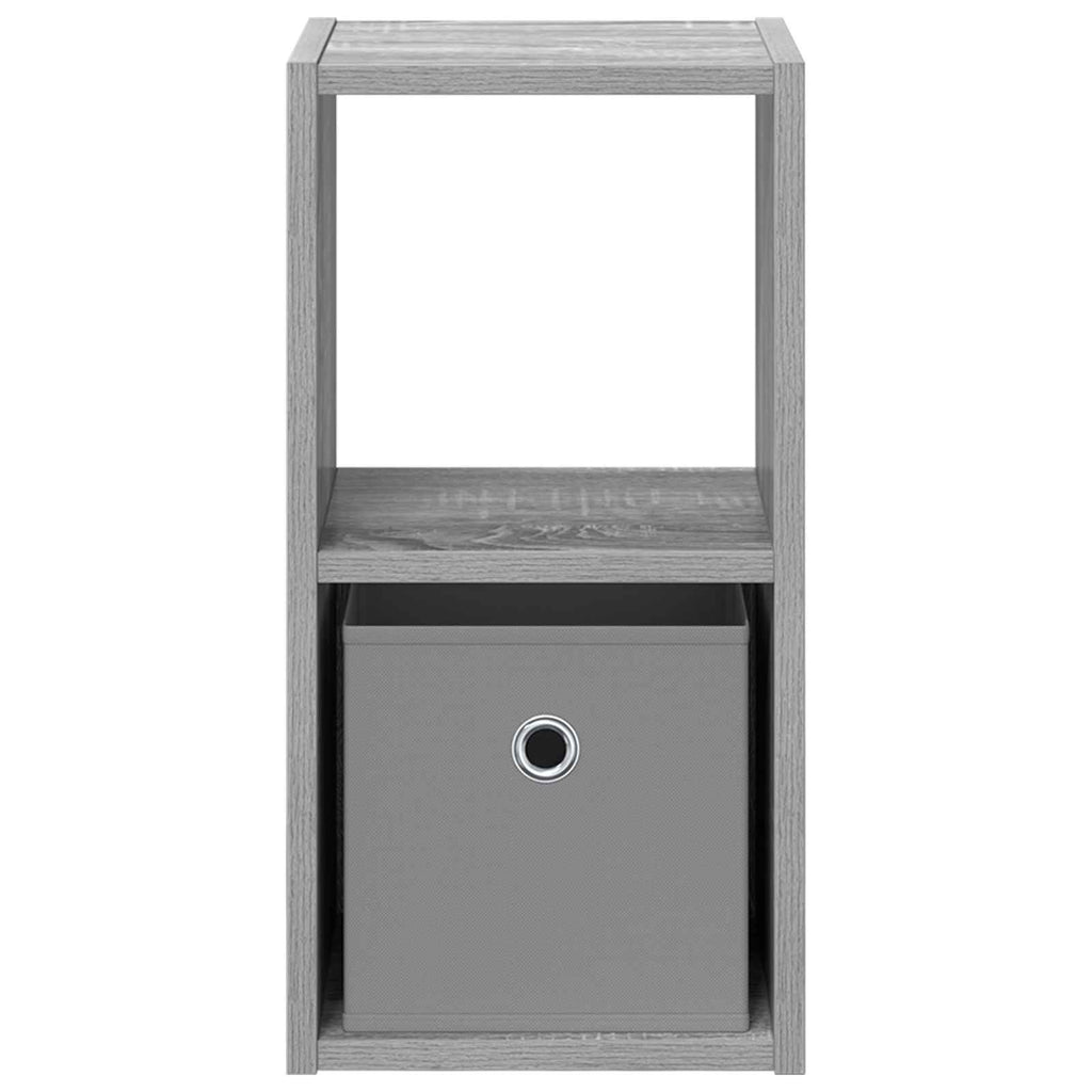 vidaXL Stolik nocny z szufladą 2 pcs Szary Sonoma 25,5 x 22 x 49,5 cm