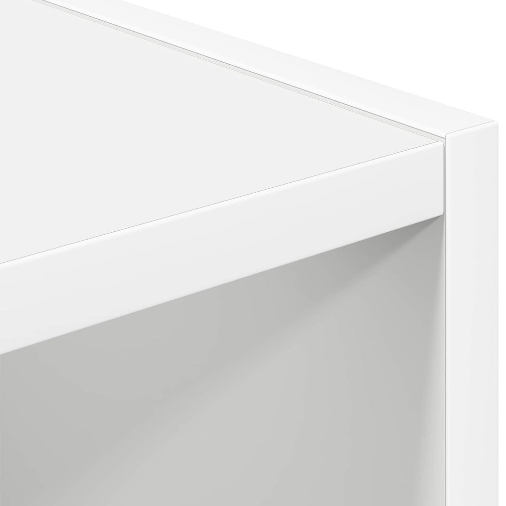 vidaXL Stolik nocny Biały 30,5 x 27 x 59,5 cm Materiał drewnopochodny