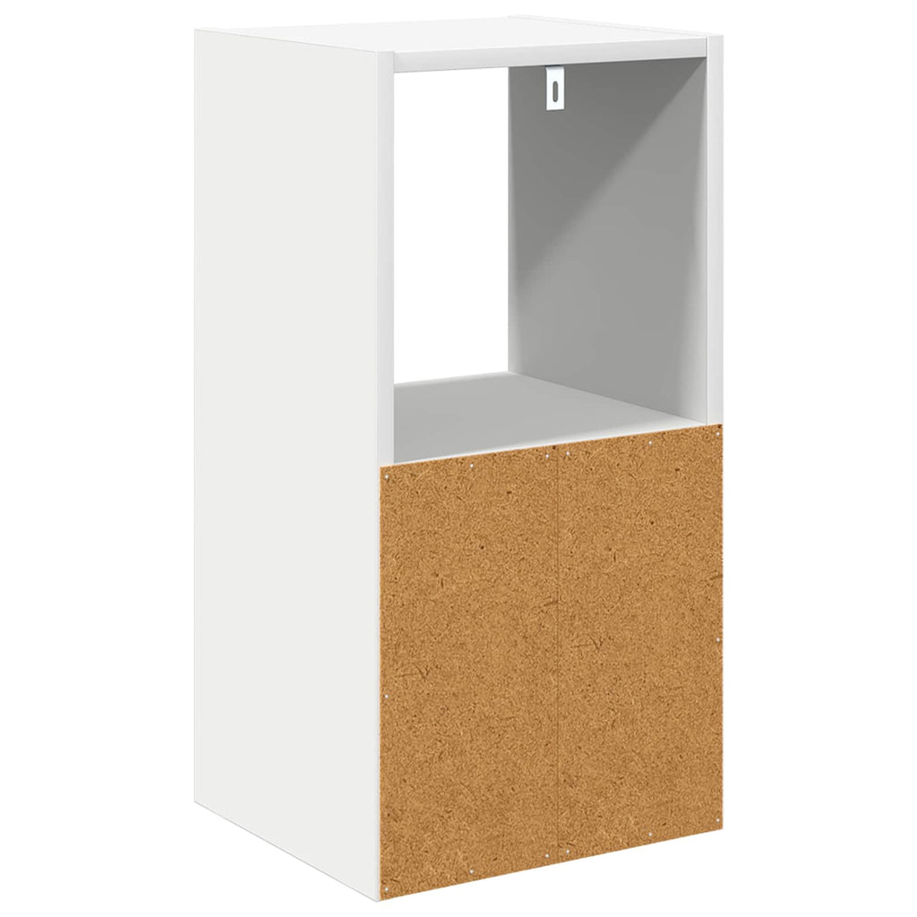 vidaXL Stolik nocny Biały 30,5 x 27 x 59,5 cm Materiał drewnopochodny