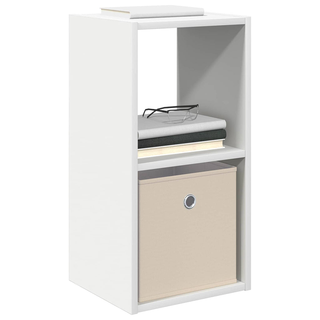 vidaXL Stolik nocny Biały 30,5 x 27 x 59,5 cm Materiał drewnopochodny