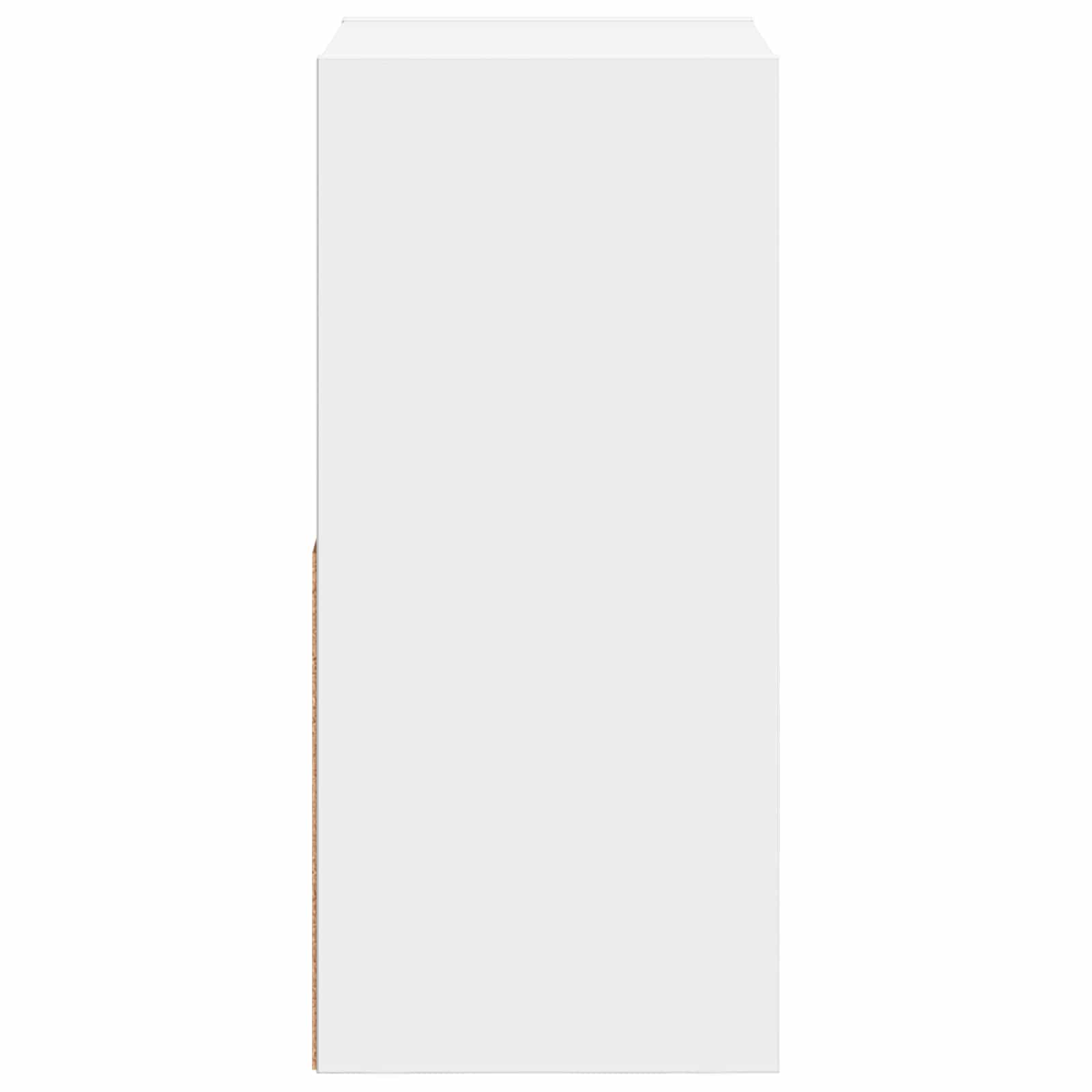vidaXL Stolik nocny z szufladą 2 pcs Biały 30,5 x 27 x 59,5 cm