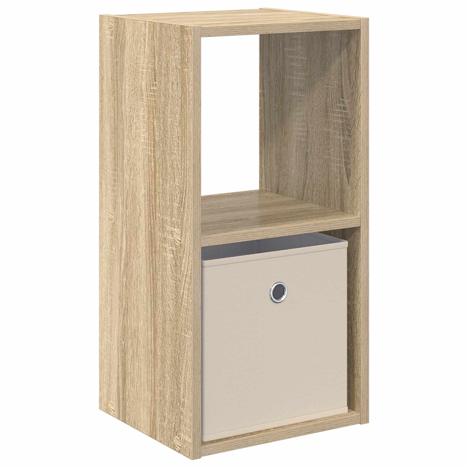 vidaXL Stolik nocny z szufladą Dąb Sonoma 30,5 x 27 x 59,5 cm
