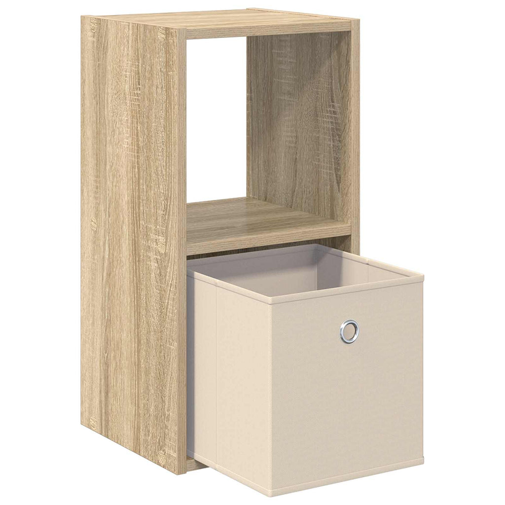 vidaXL Stolik nocny z szufladą 2 pcs Dąb Sonoma 30,5 x 27 x 59,5 cm