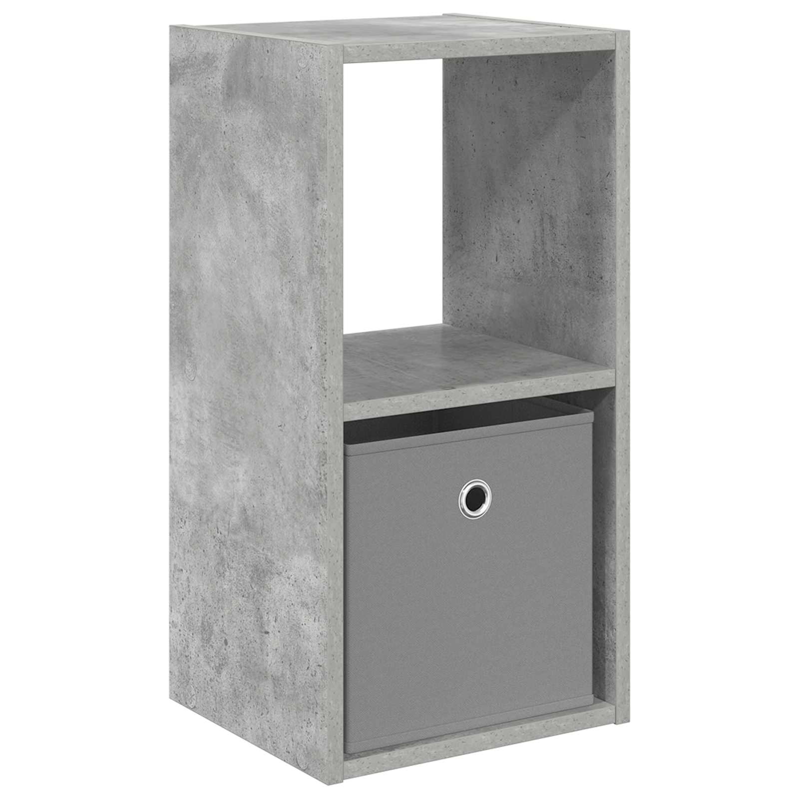 vidaXL Stolik nocny z szufladą Betonowy szary 30,5 x 27 x 59,5 cm