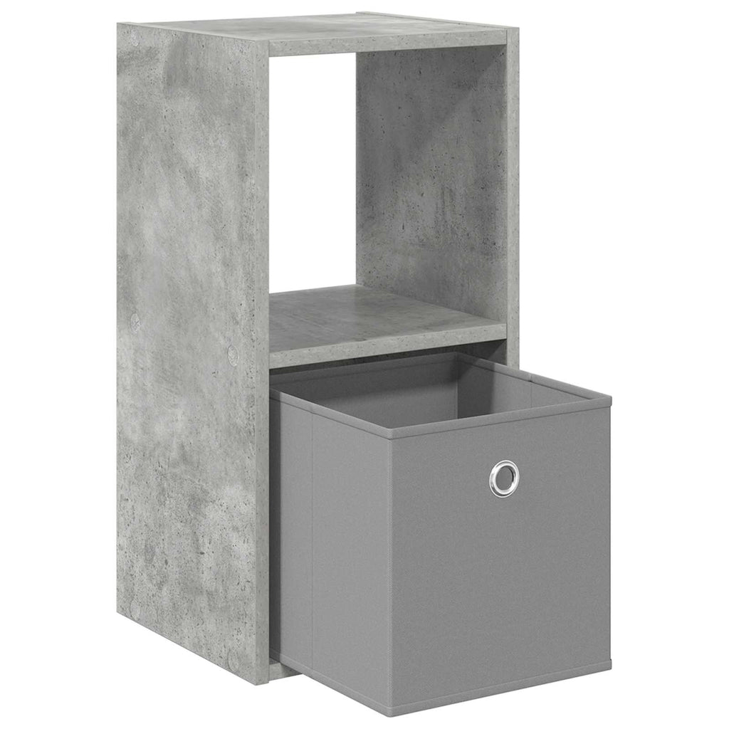 vidaXL Stolik nocny z szufladą Betonowy szary 30,5 x 27 x 59,5 cm