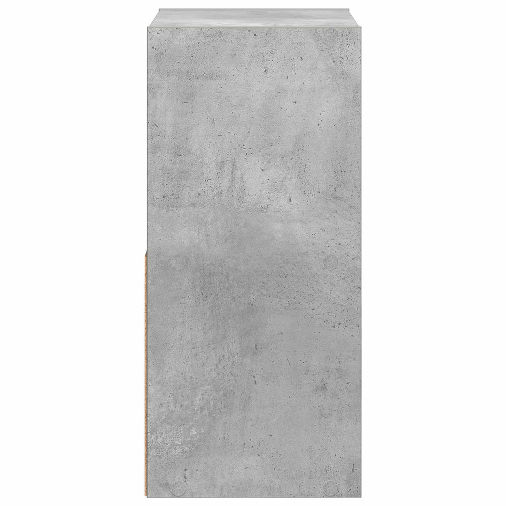 vidaXL Stolik nocny z szufladą Betonowy szary 30,5 x 27 x 59,5 cm