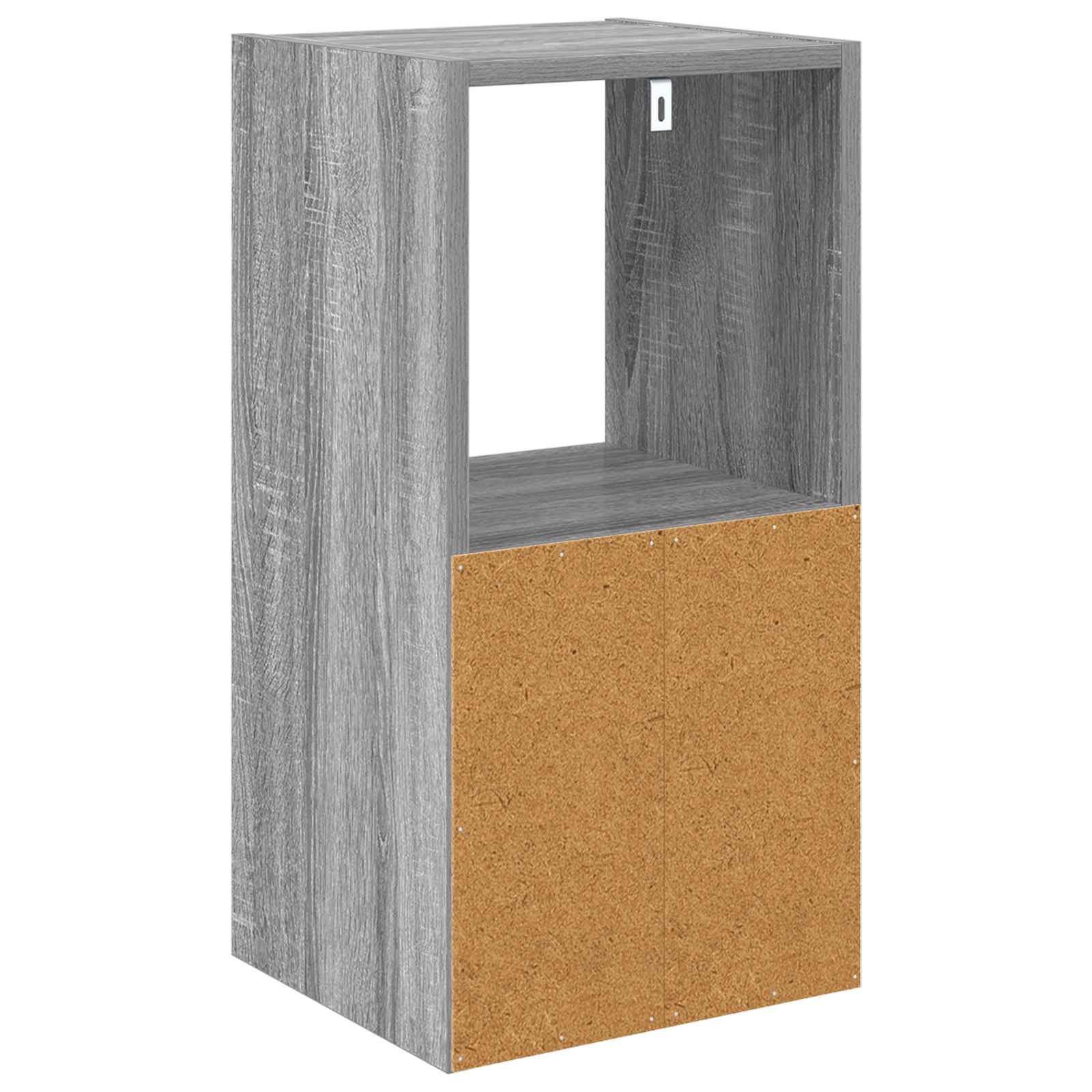vidaXL Stolik nocny z szufladą Szary Sonoma 30,5 x 27 x 59,5 cm