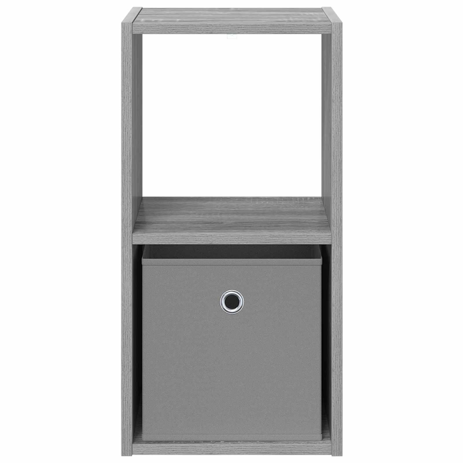 vidaXL Stolik nocny z szufladą Szary Sonoma 30,5 x 27 x 59,5 cm