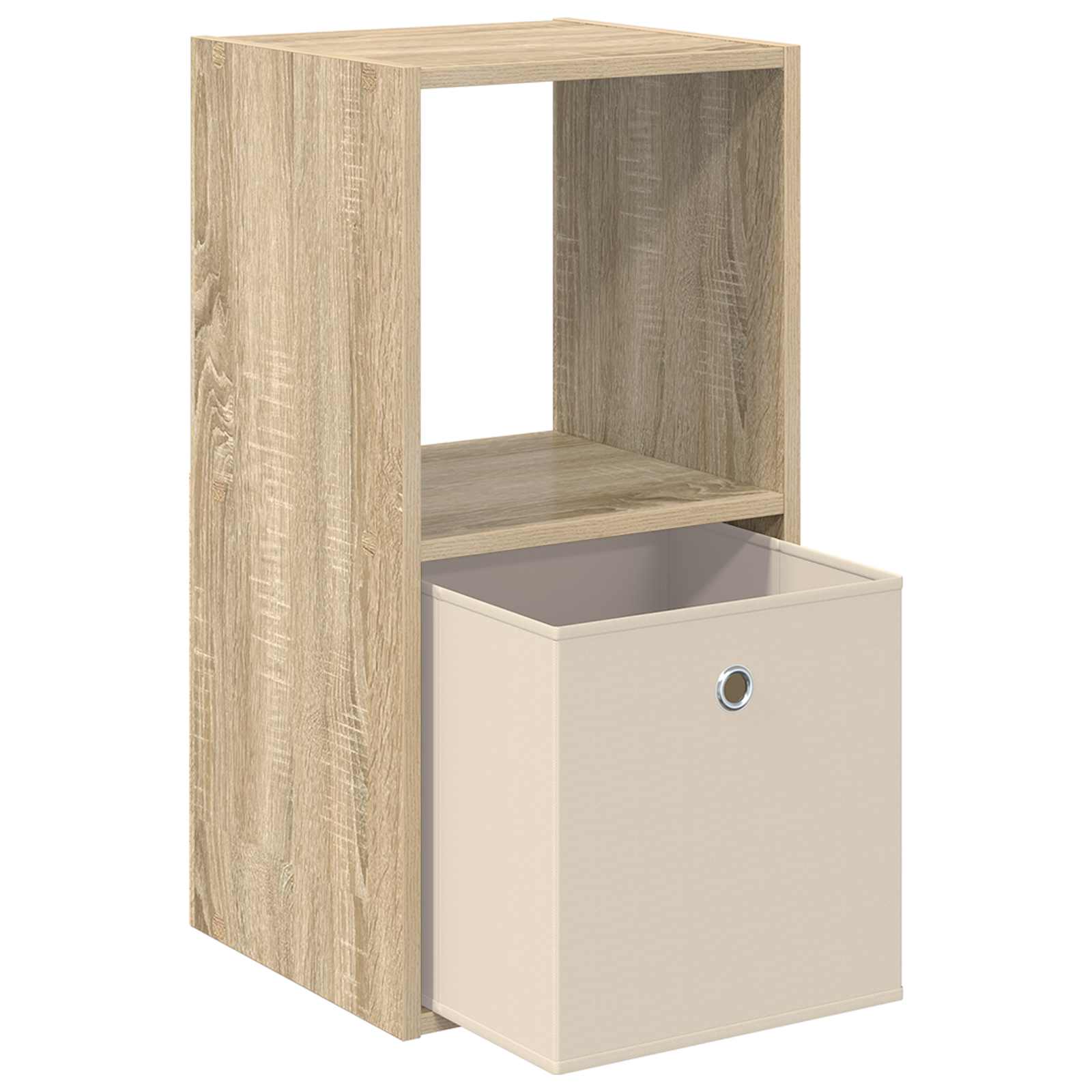 vidaXL Stolik nocny z szufladą Dąb Sonoma 35 x 32 x 68,5 cm