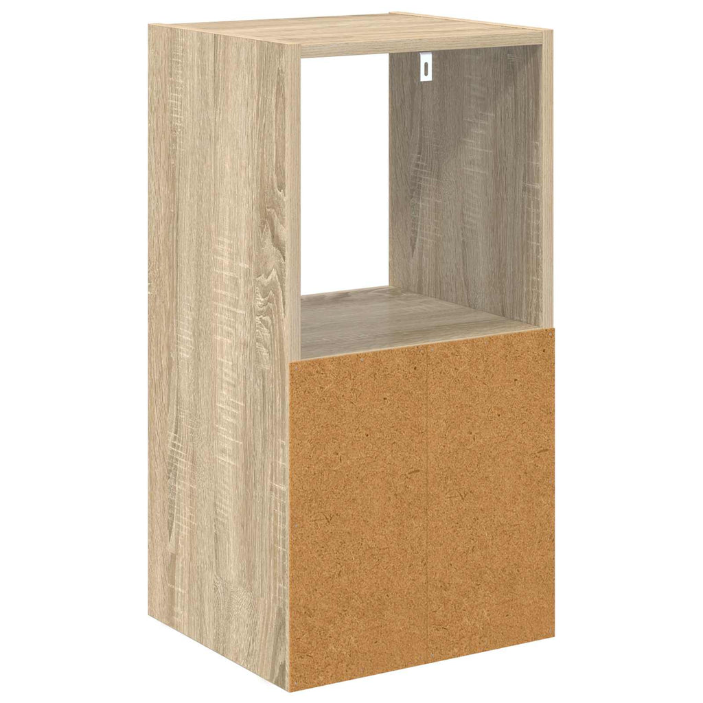 vidaXL Stolik nocny z szufladą 2 pcs Dąb Sonoma 35 x 32 x 68,5 cm